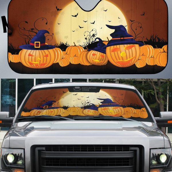 Halloween Car Accessories Custom Car Windshield Sun Shade Halloween Characters