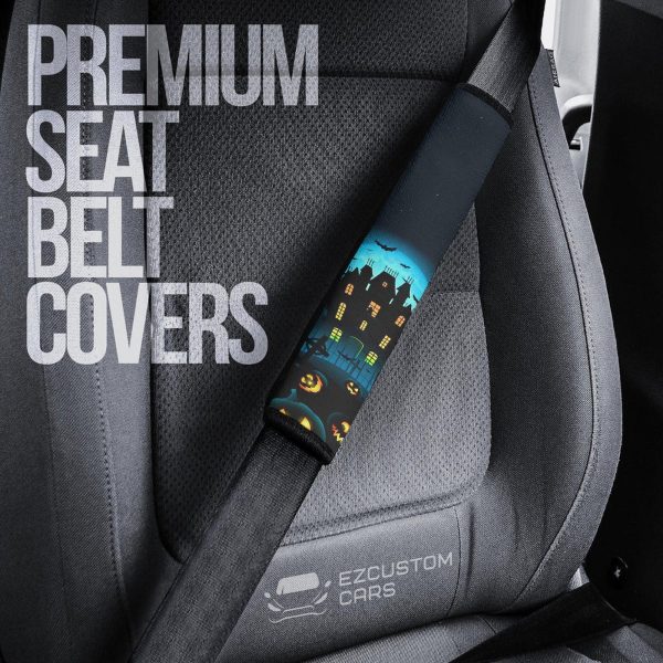 halloween car accessories custom seat belt covershalloween house qz6gh
