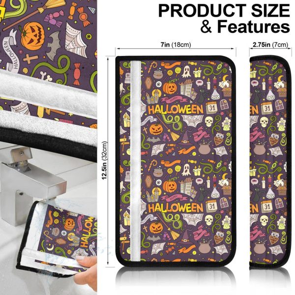 halloween car accessories custom seat belt covershalloween party rkl9d