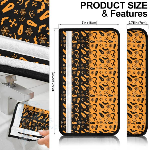 halloween car accessories custom seat belt covershalloween symbols koeha