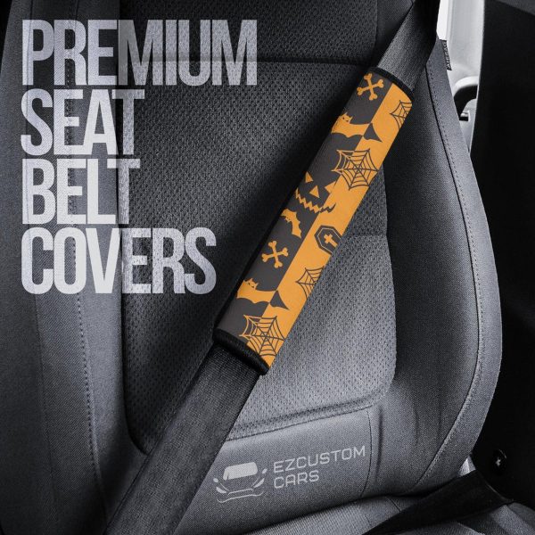 halloween car accessories custom seat belt covershalloween variety pattern lj7mf