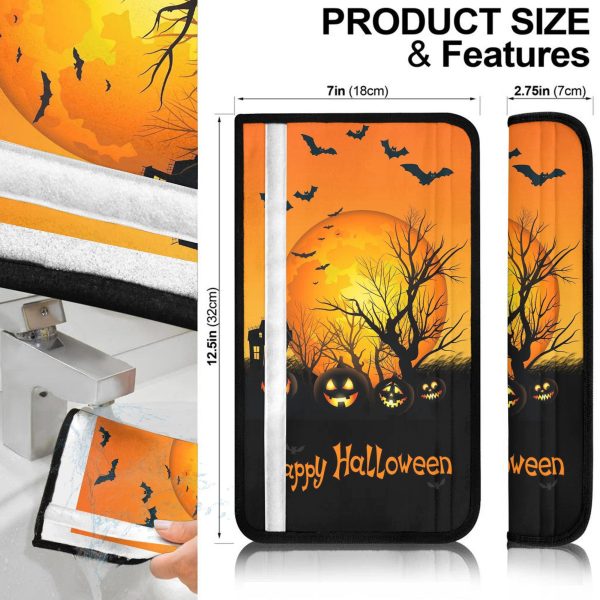halloween car accessories custom seat belt covershappy halloween xzsva