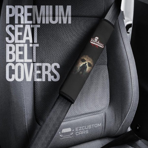 halloween car accessories custom seat belt coversjason voorhees 5le4u