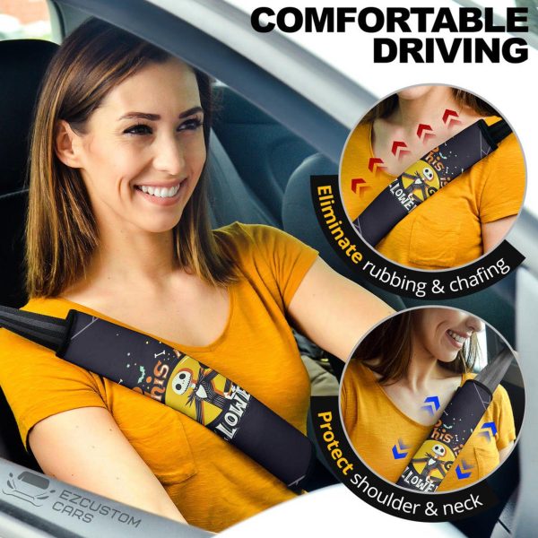 Halloween Car Accessories Custom Seat Belt CoversHalloween Party