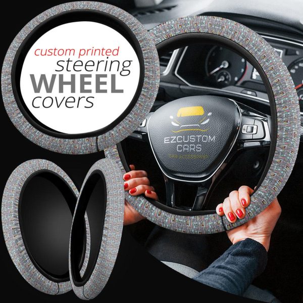 halloween car accessories steering wheel cover halloween jack sally pattern scqry