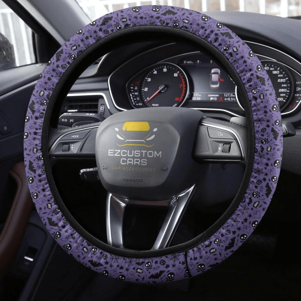 halloween car accessories steering wheel cover halloween purple xhosj