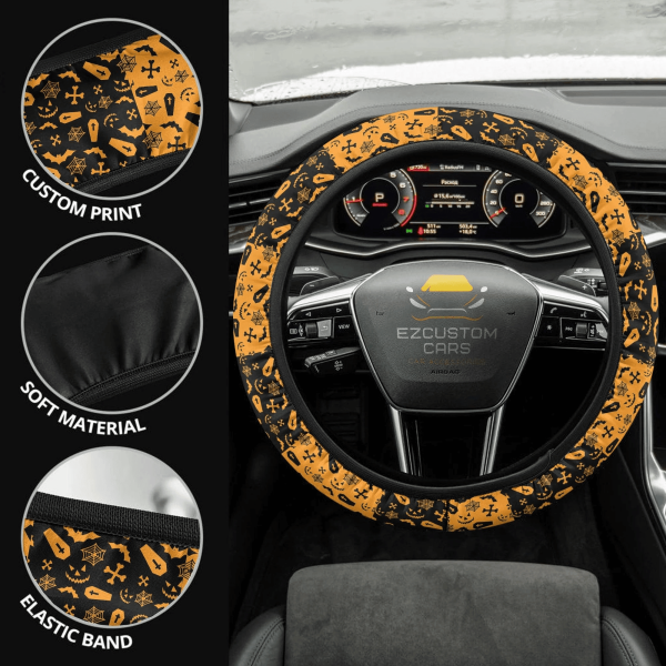 halloween car accessories steering wheel cover halloween symbols 9t4jt