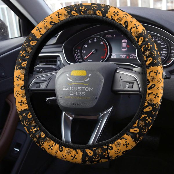 halloween car accessories steering wheel cover halloween symbols h0oaa
