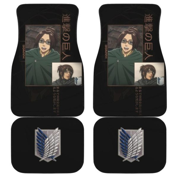 Attack on Titan Car Floor Mats Hange Zoe