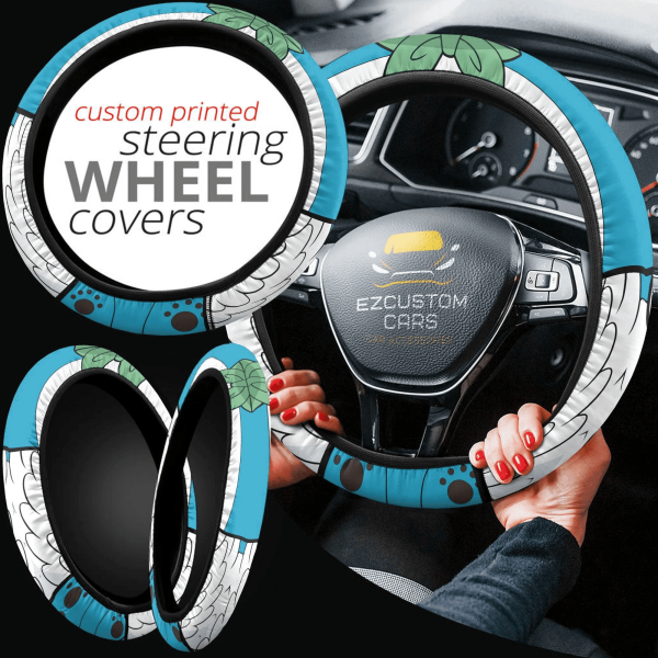 happy fairy tail anime steering wheel cover sw2yu