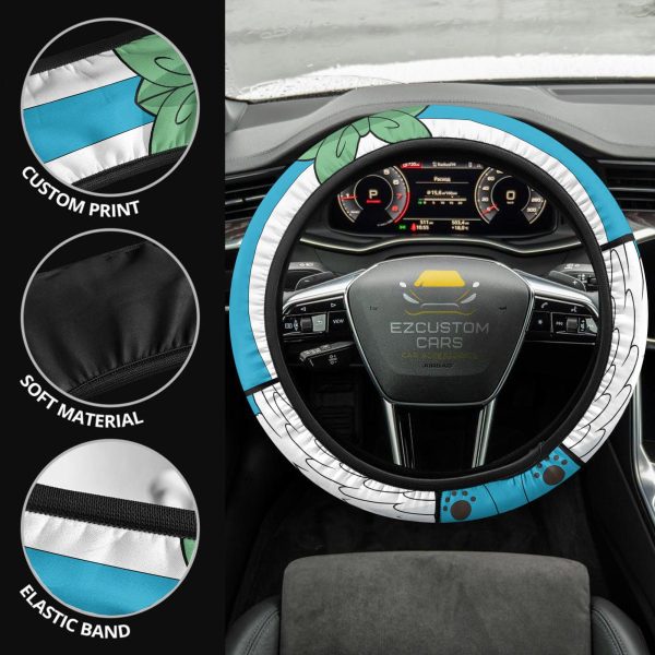 happy fairy tail anime steering wheel cover ujatt
