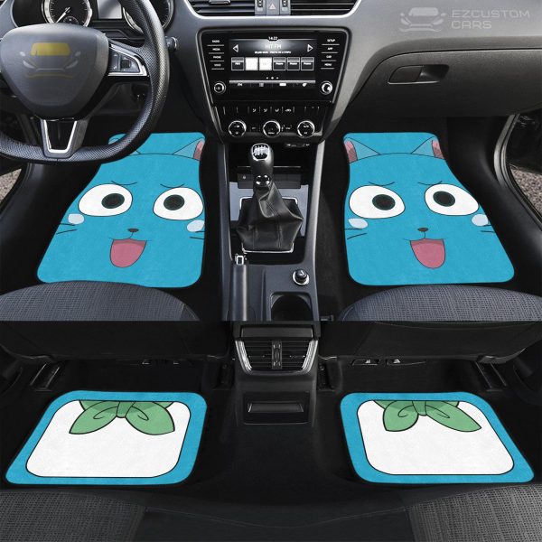 happy fairy tail car floor mats custom mciia
