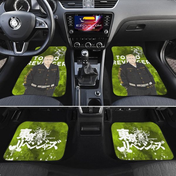haruki car floor mats custom tokyo revengers anime car accessories kkngp