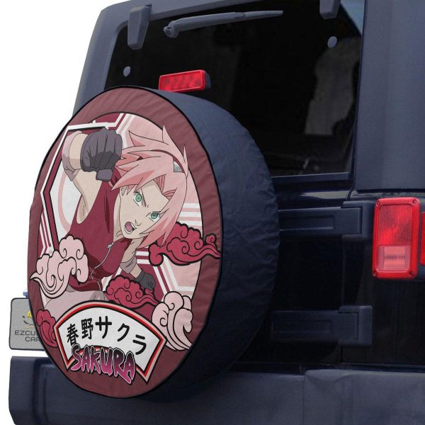 Haruno Sakura Spare Tire Cover Custom Naruto