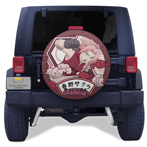 Haruno Sakura Spare Tire Cover Custom Naruto