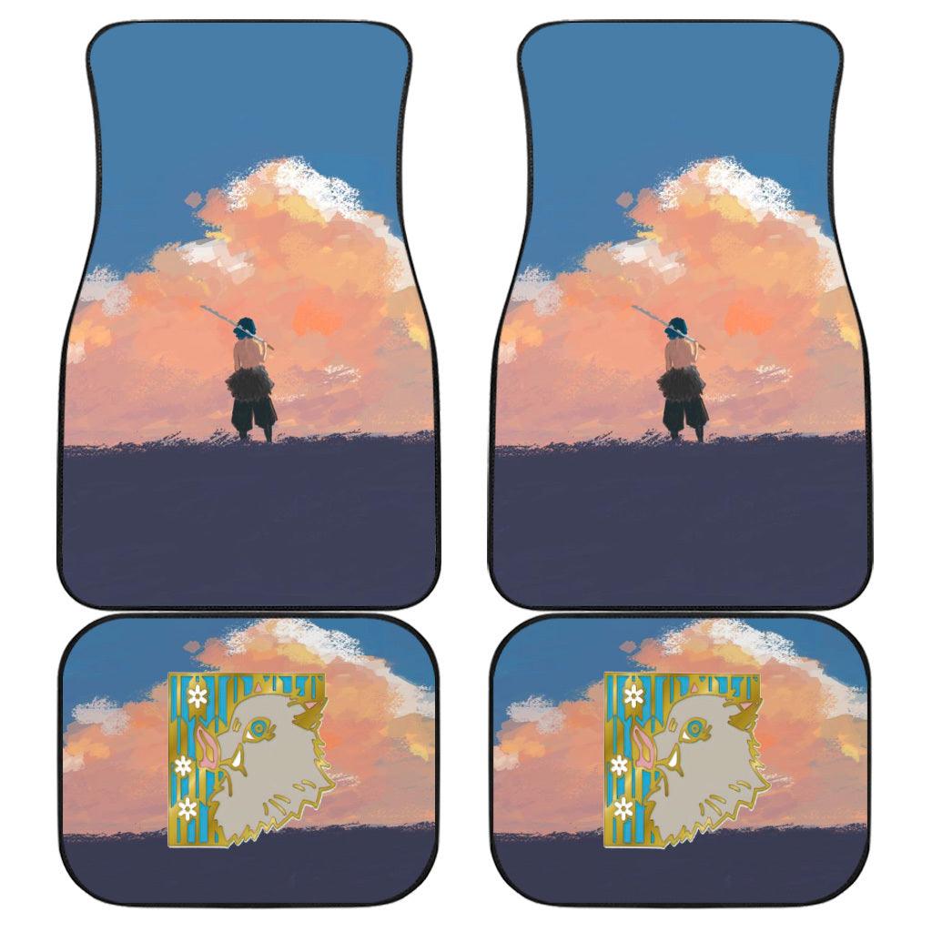 Hashibira Inosuke Car Floor Mats Demon Slayer Car Floor Mats Hashibira Inosuke Car Floor Mats Demon Slayer Car Floor Mats