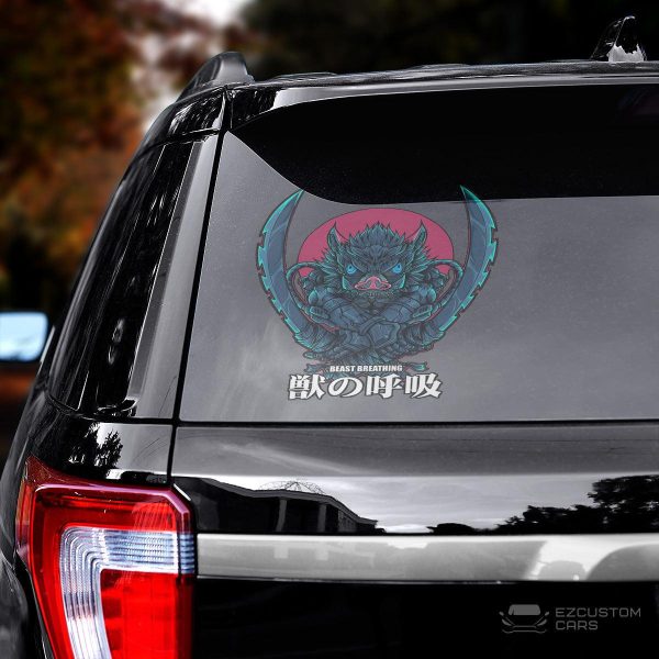 hashibira inosuke car sticker custom demon slayer car accessories fzzke
