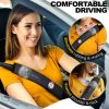Hashibira Inosuke Demon Slayers Seat Belt Covers Custom Anime Car Accessories