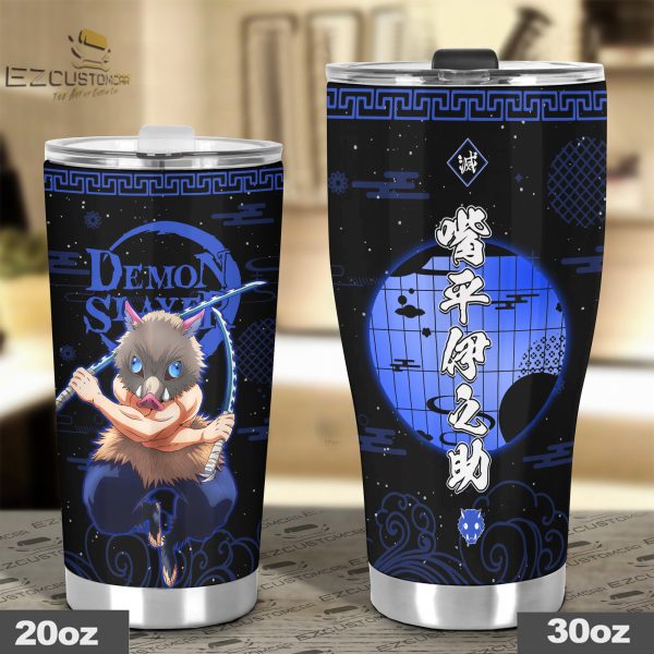 hashibira inosuke travel mug ideal tumbler for your demon slayer collections ldrwz