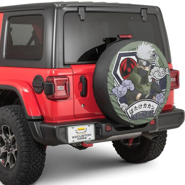 hatake kakashi custom car accessories naruto anime spare tire cover c7h4h