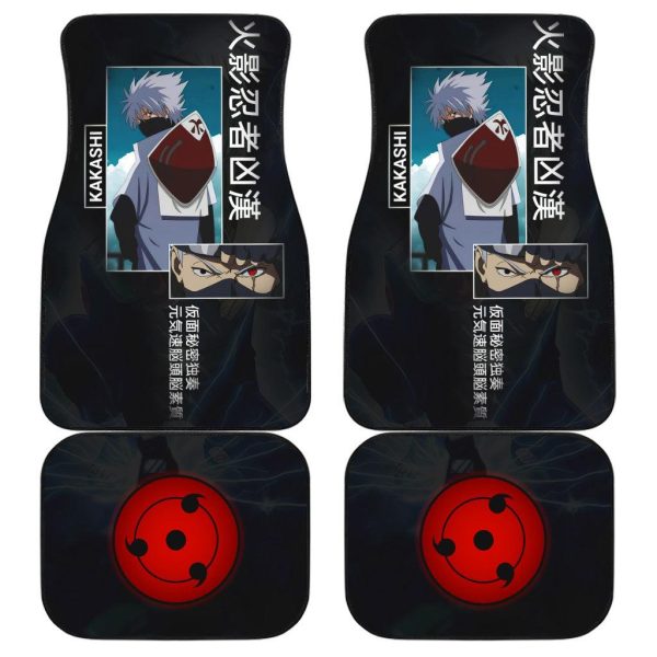 Naruto Anime Car Floor Mats Car Accessories Kakashi Hatake Mix Antique Artwork