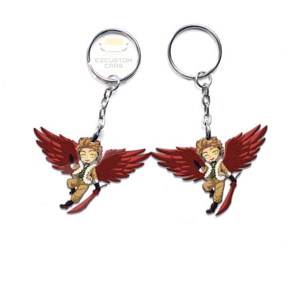 hawks keychains custom my hero academia anime car accessories bdbeb