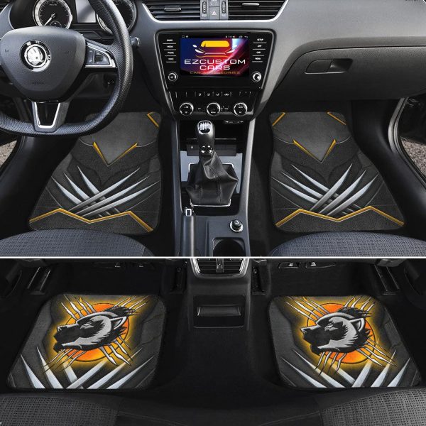 heroes car accessories movies car floor mats wolverine pkd4r