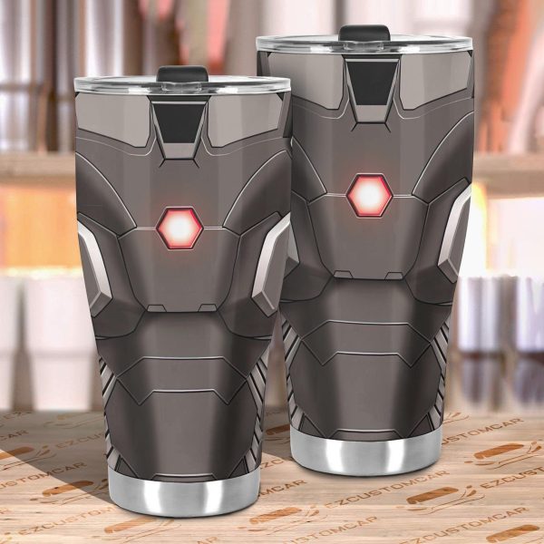 heroes car accessories movies car tumblers cup iron man i3mqq