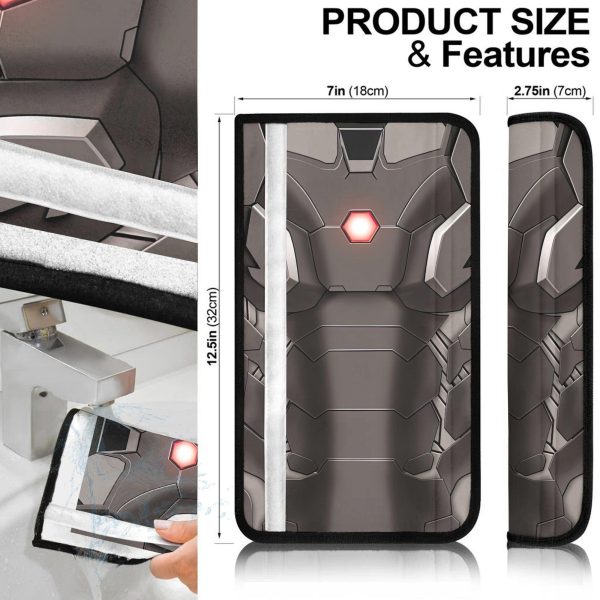 heroes movies car seat belt covers iron man phqco