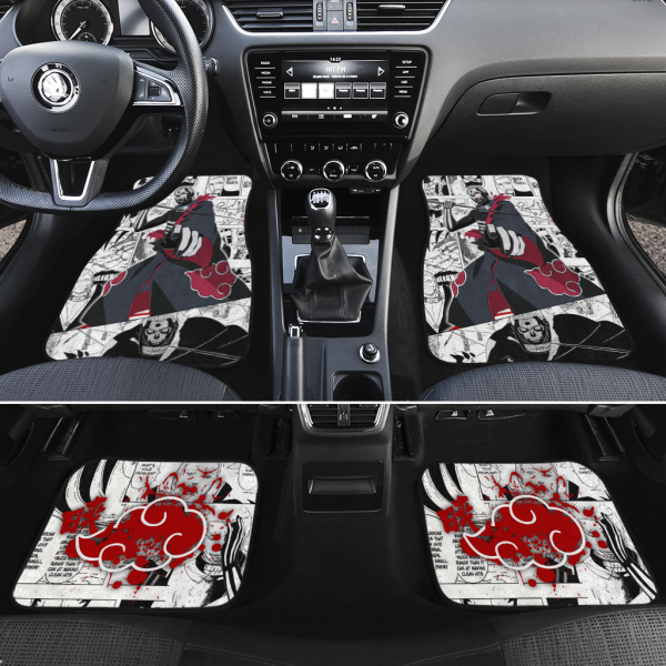 hidan akatsuki car floor mats naruto car accessories shippuden manga mix anime ykh9k