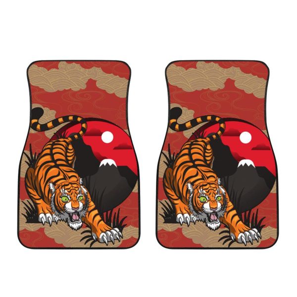 hidden tiger car floor mats custom tiger car accessories vlhf4
