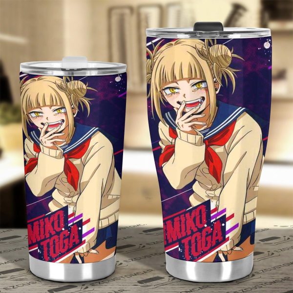 himiko toga car tumbler cup cutsom my hero academia anime car accessories fzvgt