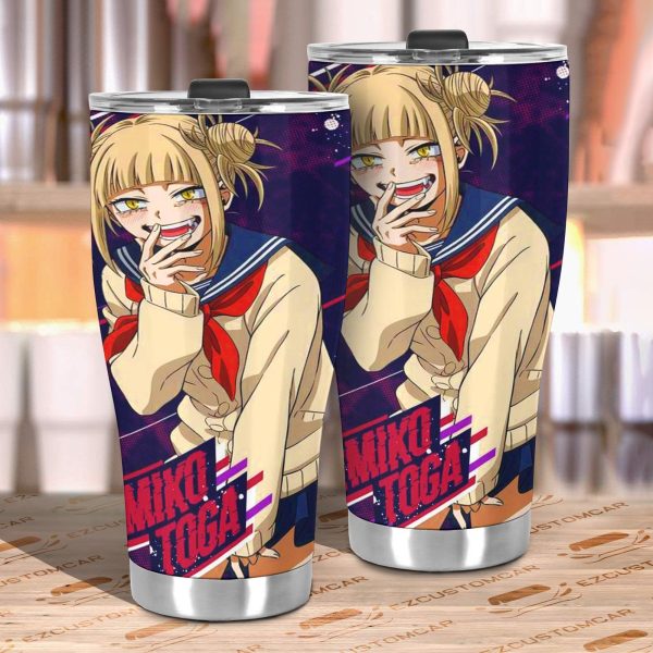 himiko toga car tumbler cup cutsom my hero academia anime car accessories k0hfs