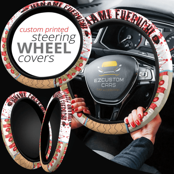 hinami fueguchi anime steering wheel cover custom tokyo ghoul anime car accessories zv0k4