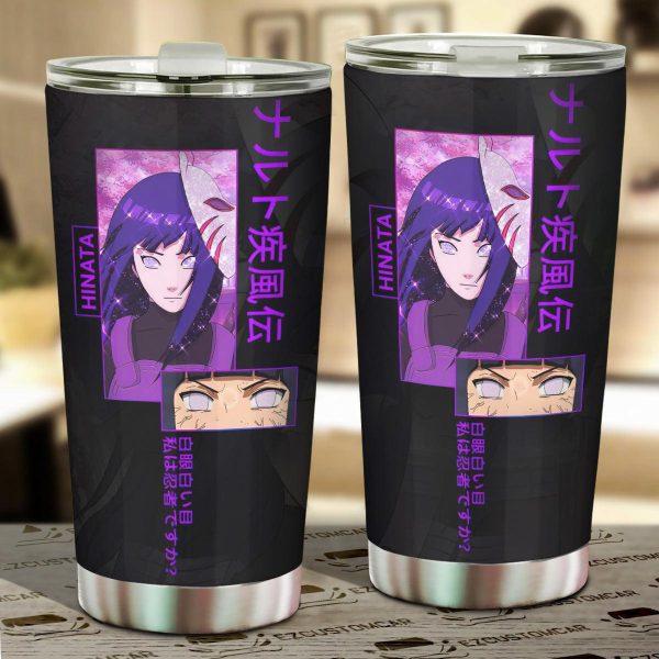 Hinata Stainless Steel Tumbler Naruto