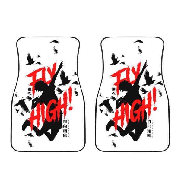 hinata haikyuu car mats fly high rax2t