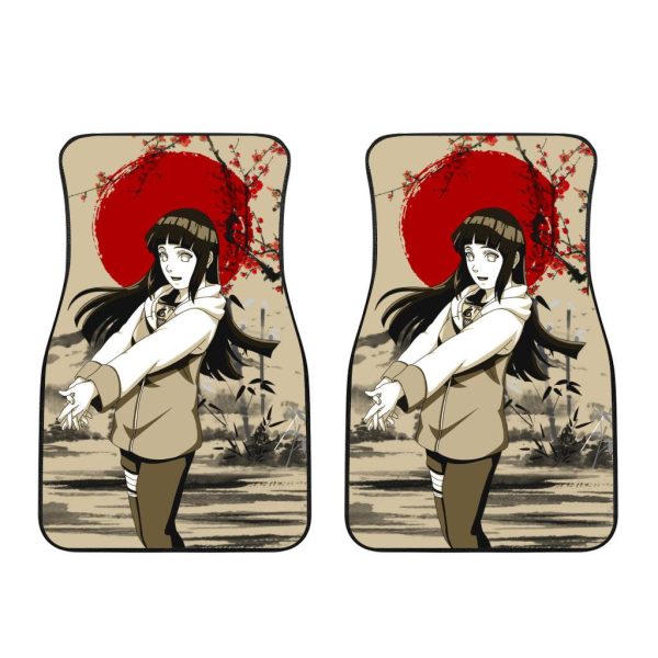 Hinata Hyuga Naruto Car Floor Mats Mix Antique Artwork