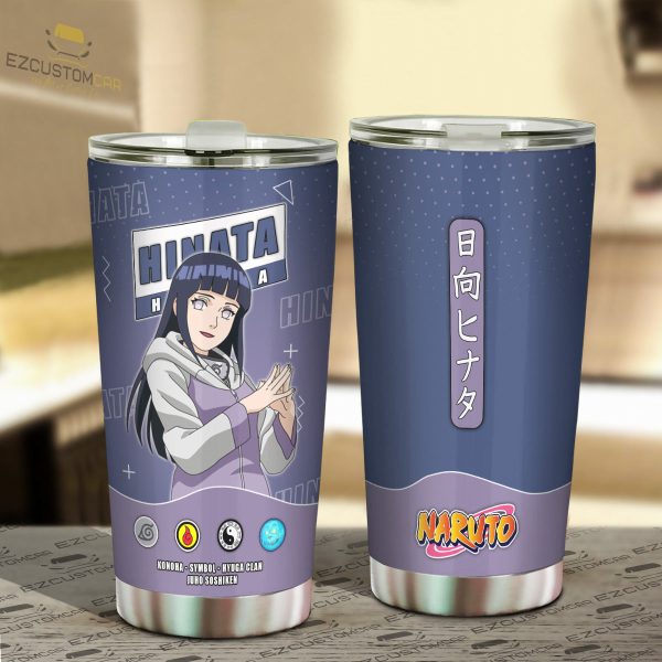 Hinata Hyuga Tumbler – Personalized Naruto custom Travel Tumblers