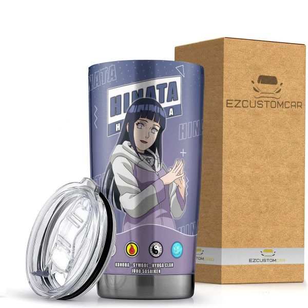 Hinata Hyuga Tumbler – Personalized Naruto custom Travel Tumblers