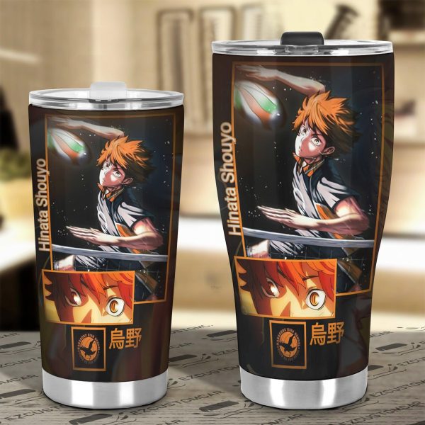 hinata shouyo car tumbler cup custom haikyuu anime car accessories zewop