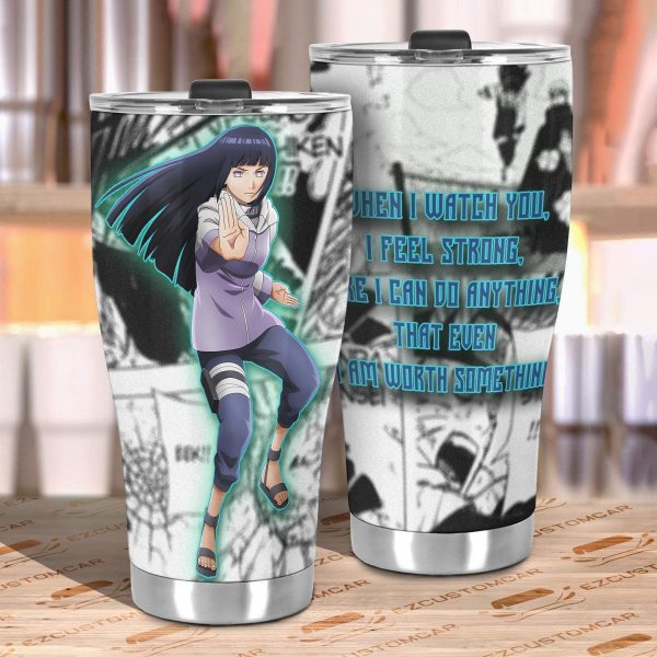 hinata stainless steel tumbler naruto qgswy