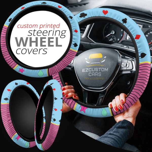hisoka anime steering wheel cover custom anime hunter x hunter car accessories 6vhvb