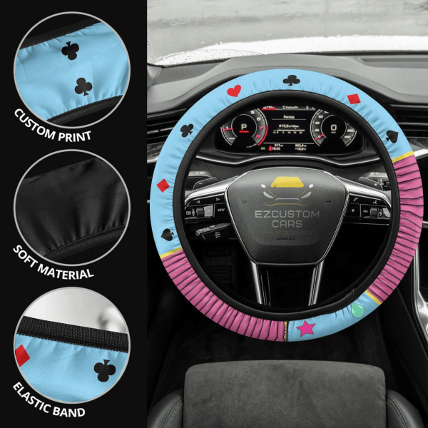 hisoka anime steering wheel cover custom anime hunter x hunter car accessories boncl