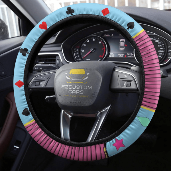 hisoka anime steering wheel cover custom anime hunter x hunter car accessories jmbeu