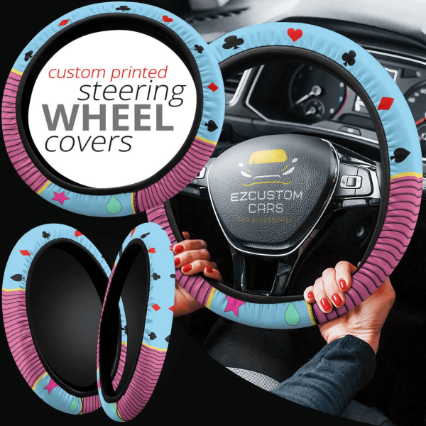 hisoka anime steering wheel cover custom anime hunter x hunter car accessories lga1m