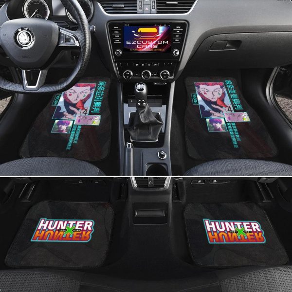 hisoka car floor mats custom hunter x hunter anime car accessories a0e19