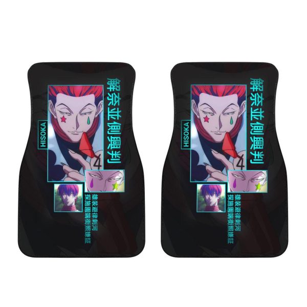 Hisoka Car Floor Mats Custom Hunter x Hunter Anime Car Accessories