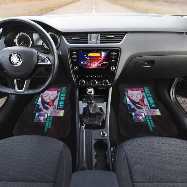 hisoka car floor mats custom hunter x hunter anime car accessories hbu7q