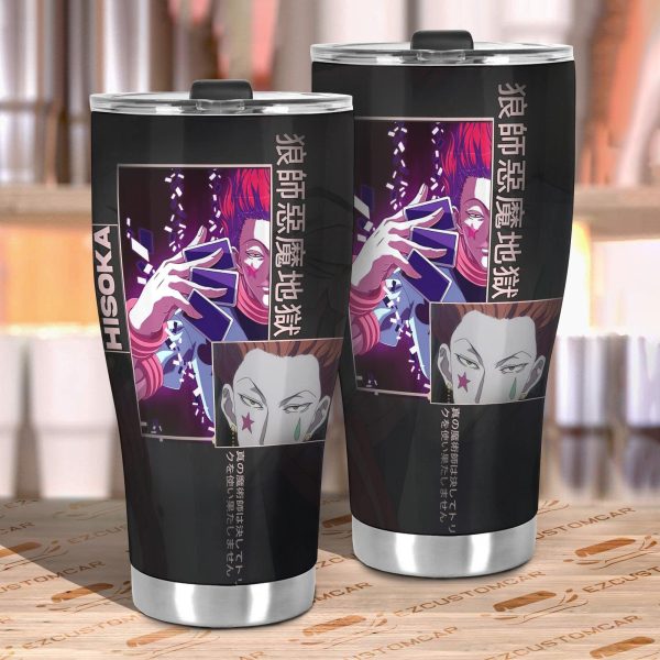 hisoka car tumbler cup custom hunter x hunter anime car accessories k4egn