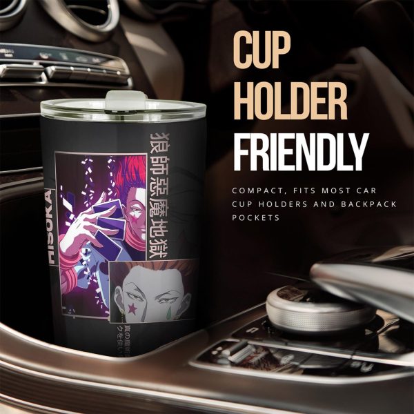 hisoka car tumbler cup custom hunter x hunter anime car accessories uidjy